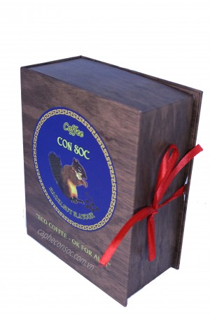 Cà Phê Con Sóc Hộp Xanh 500gr 